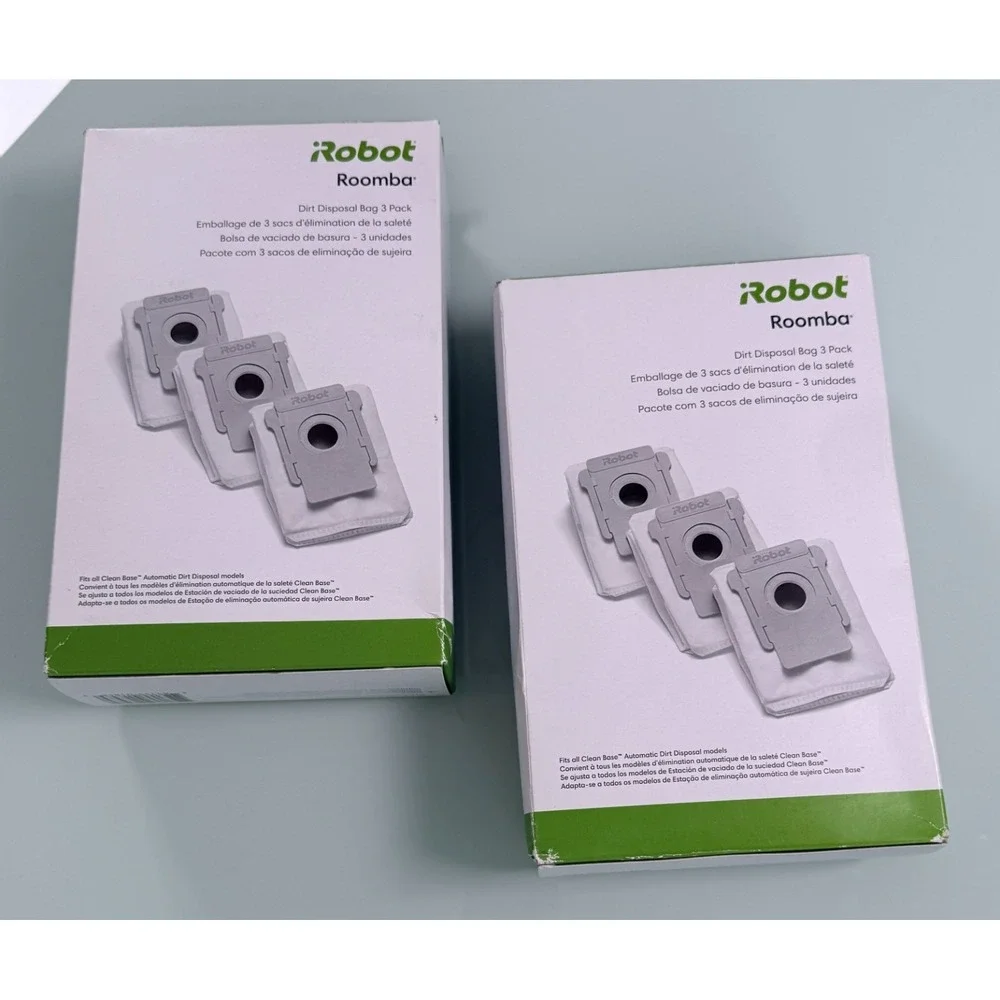 NOB iRobot Roomba Dirt Disposal Bags 2 Boxes 3 Pack OEM Part# 4640235